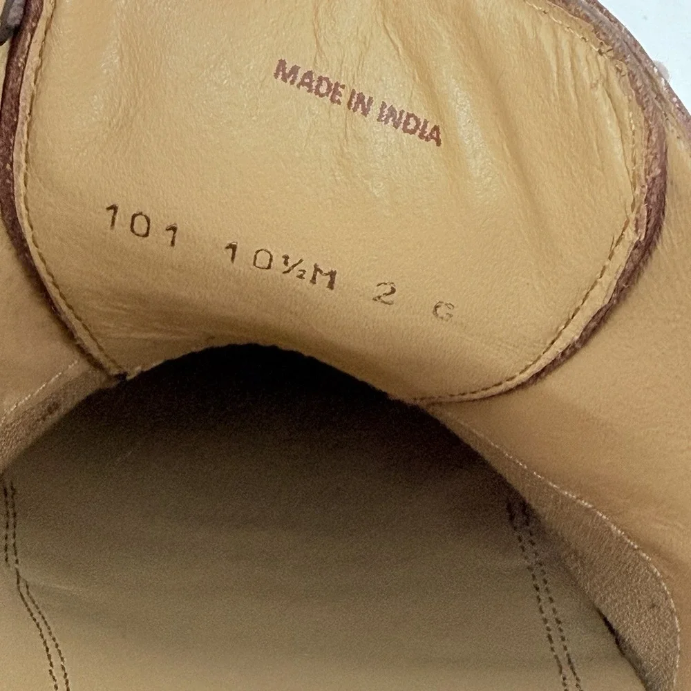 Cole Haan Oxford Men's Dress Shoes Brown Leather  Size 10.5 M